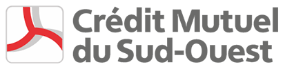 Logo de notre partenaire le Crédit Mutuel du Sud Ouest - CMSO